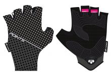 rukavice F POINTS LADY bez zapínání,černo-šedé S