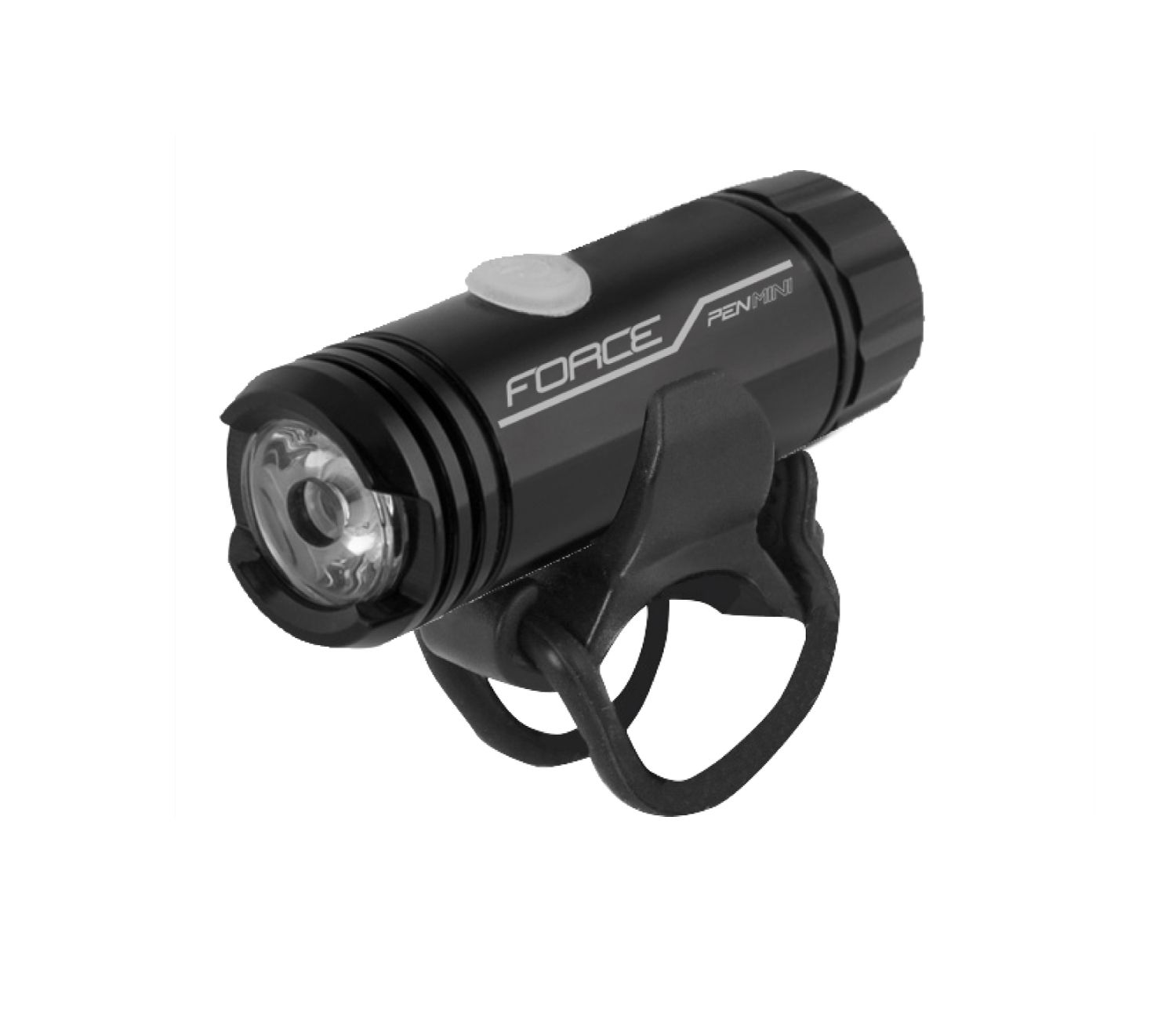 cyklo světlo přední FORCE PEN MINI 150LM USB MINI,černé