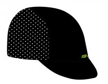 čepička s kšiltem F POINTS letní,černo-fluo S-M