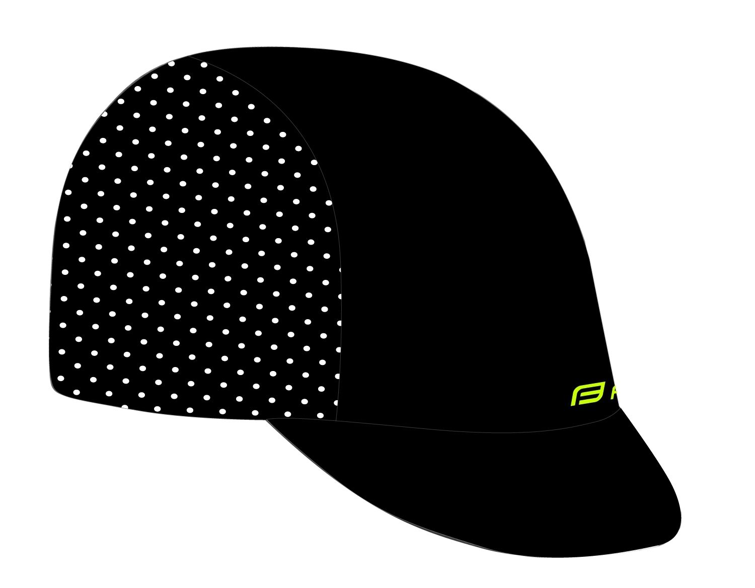 čepička s kšiltem F POINTS letní,černo-fluo S-M FORCE