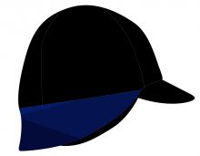 čepička s kšiltem FORCE BRISK zimní,črn-modrá S-M