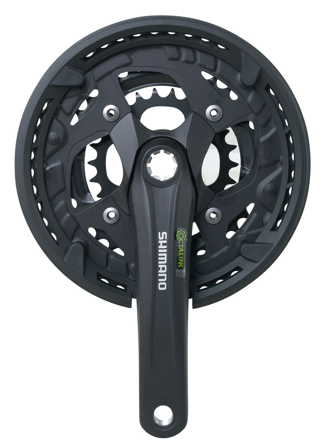 kliky SH TREK FCT4010 48/36/26 černé 175 s krytem SHIMANO