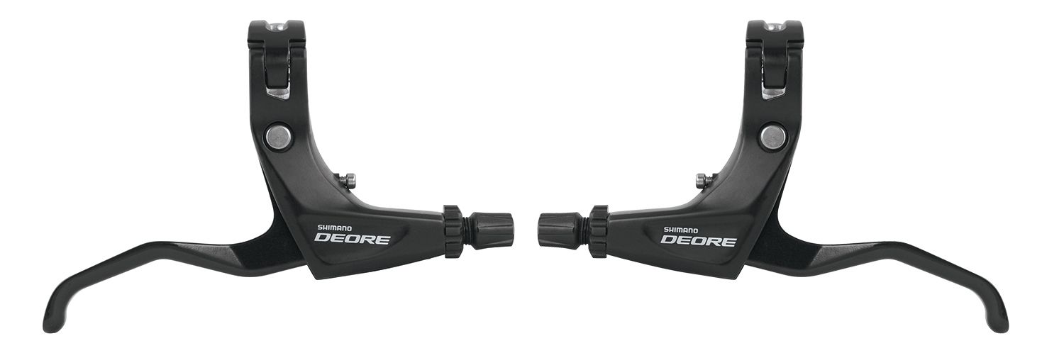 páky brzdové "V" brzdy BLT610 pravá a levá-černé SHIMANO