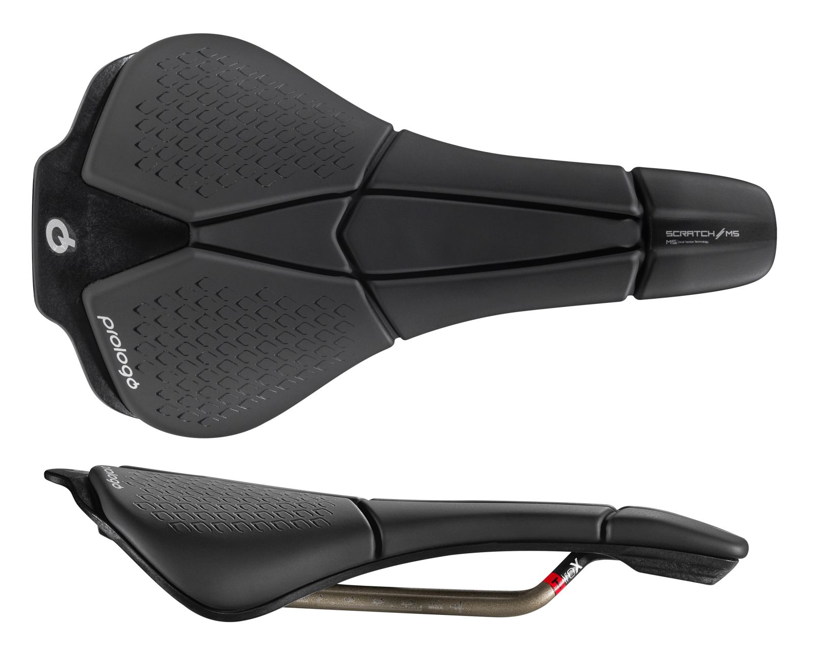 sedlo PROLOGO SCRATCH M5 TiROX 140 CPC černé