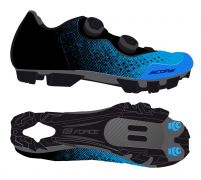 tretry FORCE MTB SCORE, modré 44