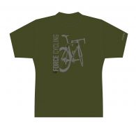 triko FORCE FLOW krátký rukáv,zelené XS