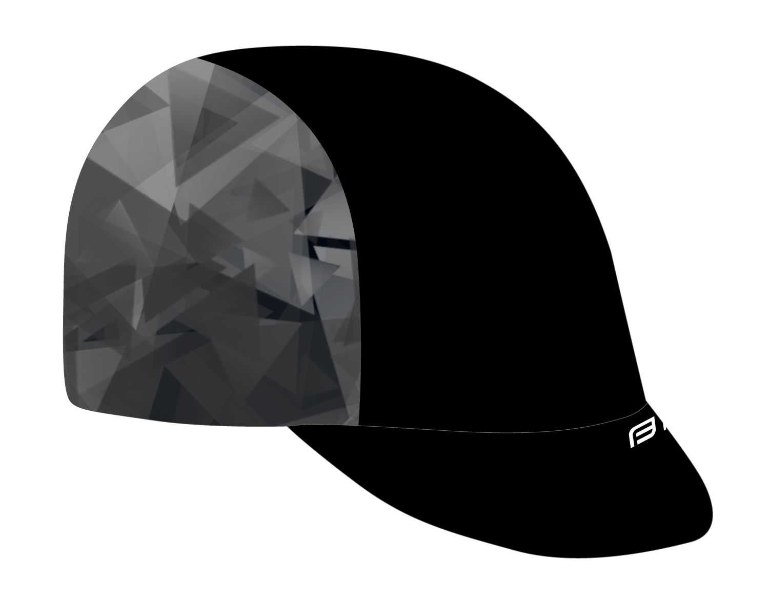 čepička s kšiltem FORCE CORE letní,černo-šedá