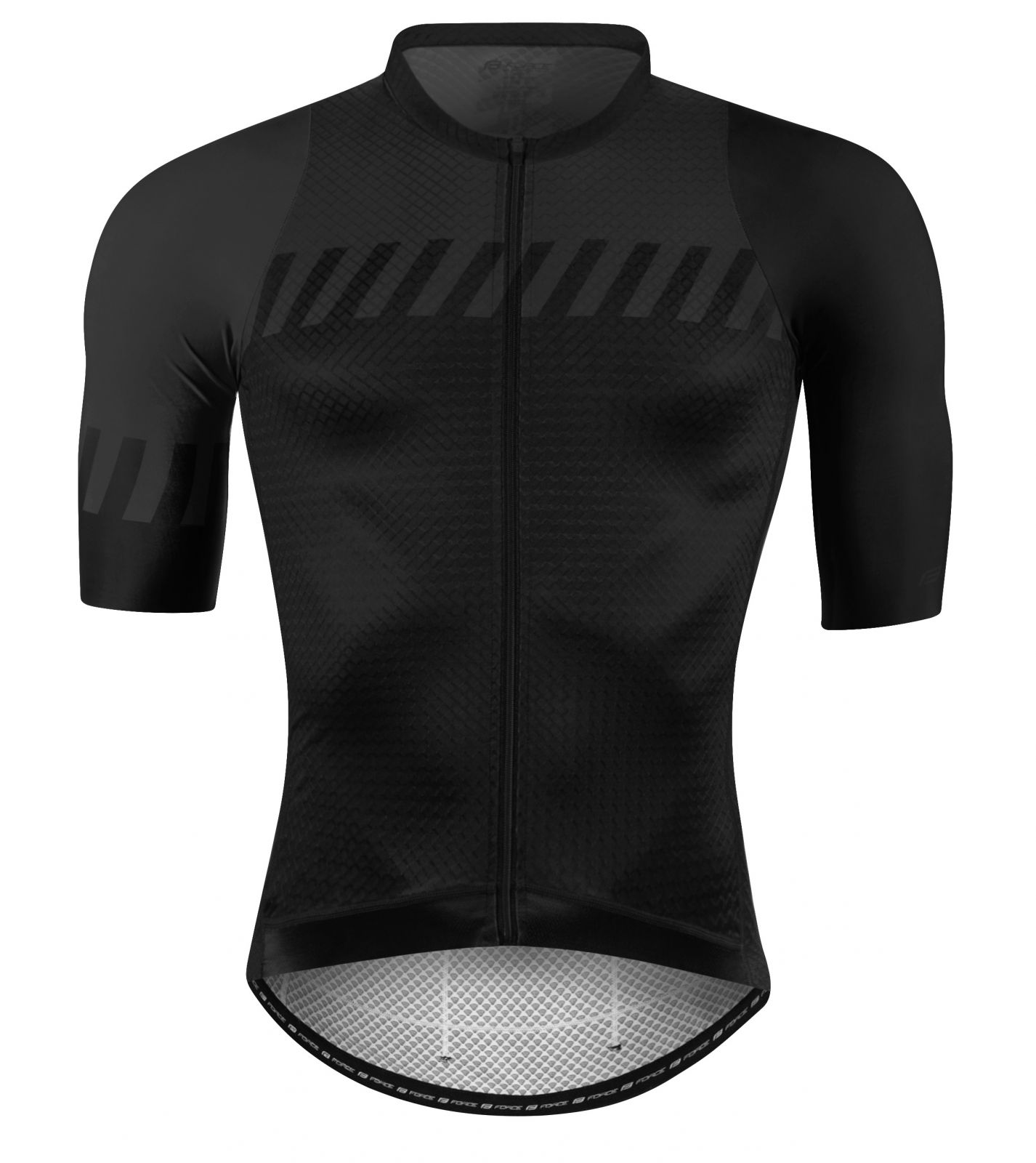 dres F FASHION, krátký rukáv,černo-šedý FORCE