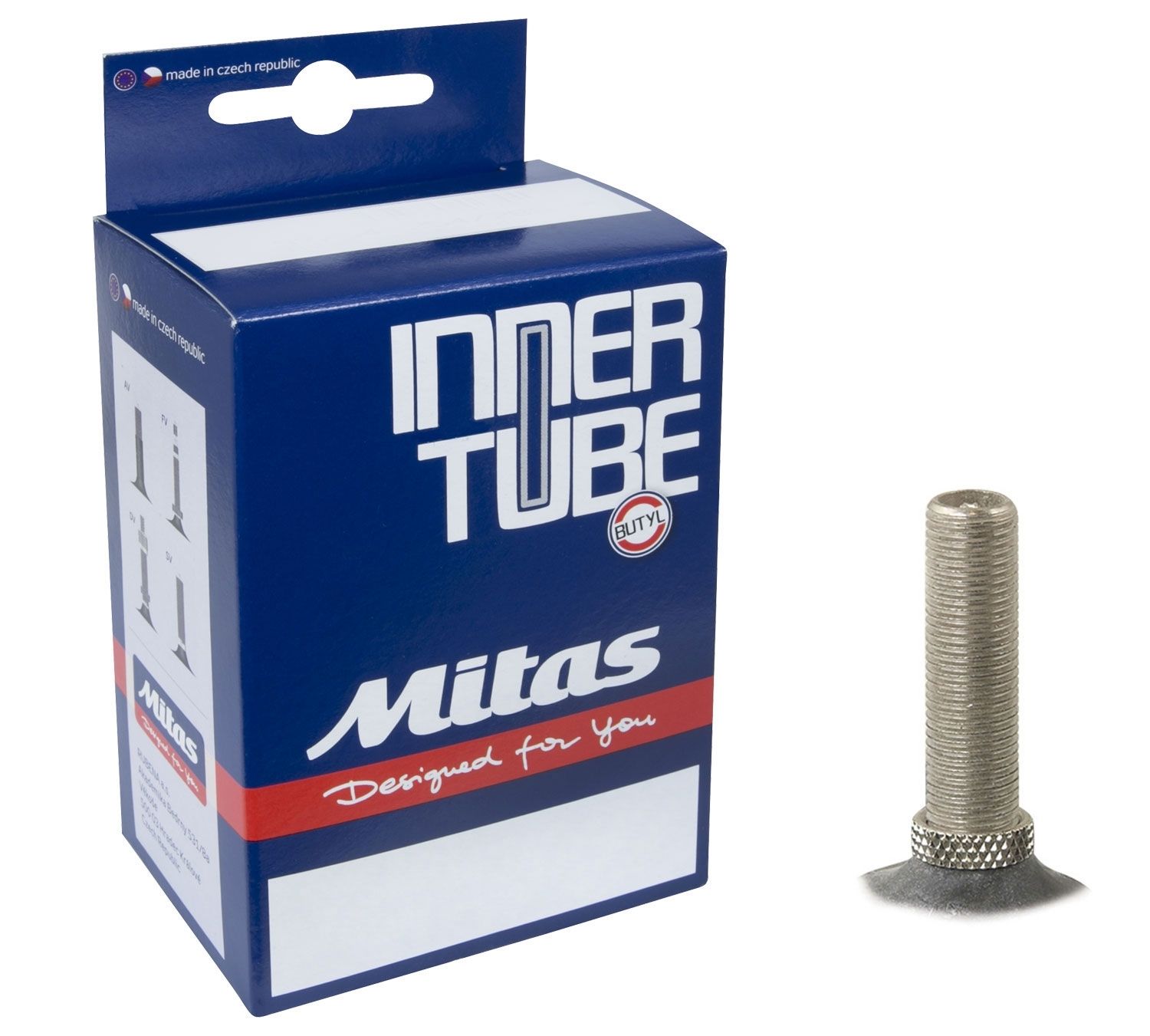 duše MITAS 16 x 2,25, auto ventilek SV40,doprava od 79,-kč