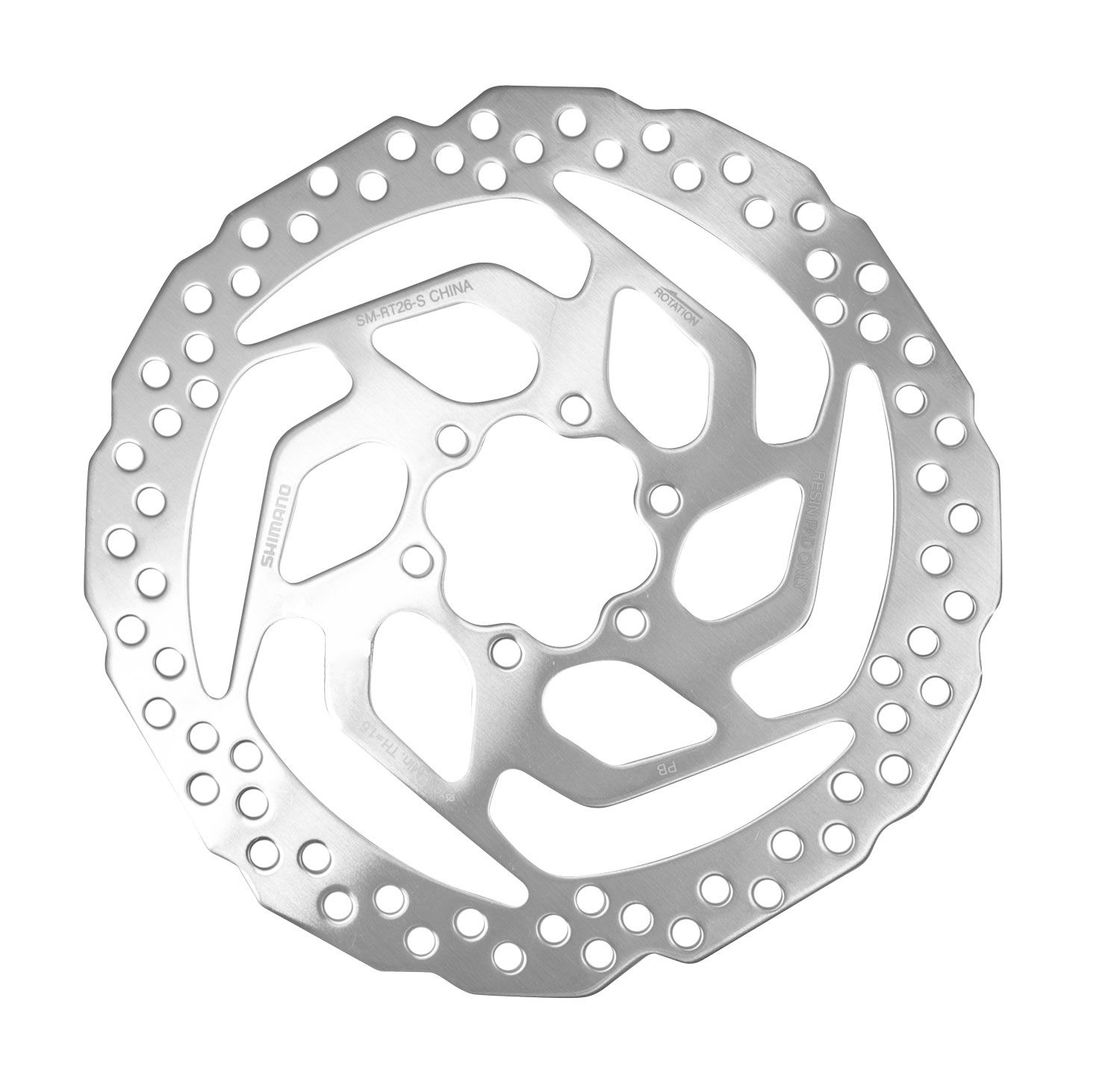 kotouč brzdový SHIMANO SM-RT26, 6 šroubů 160 mm