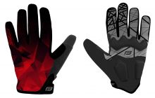 rukavice FORCE MTB CORE letní, červené XL