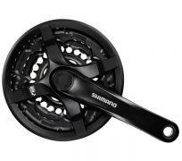 SHIMANO kliky TOURNEY FC-TY501 4hran 3x6/7/8 170mm 42x34x24z s krytem černé
