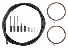 bowdeny+lanka řadící set SH silniční, POLYMER SHIMANO