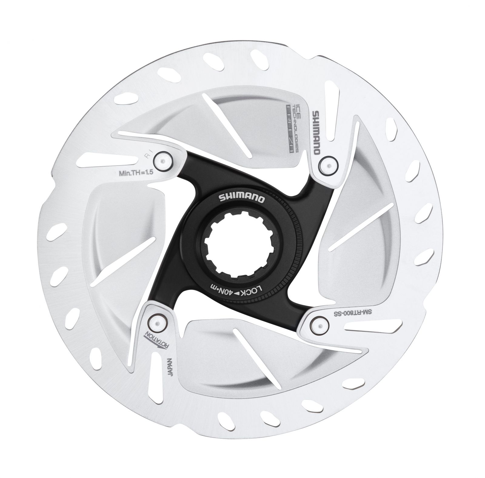 kotouč brzdový SH SMRT800 CENTER LOCK 160 mm SHIMANO