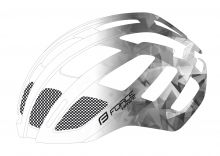 přilba FORCE HAWK, bílo-černá L - XL