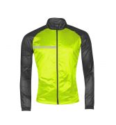 bunda FORCE WINDPRO KID, fluo-černá 154-164