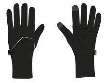 rukavice F GALE softshell, jaro-podzim, černé XL FORCE