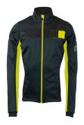 bunda FORCE FROST dámská softshell, černo-fluo XS