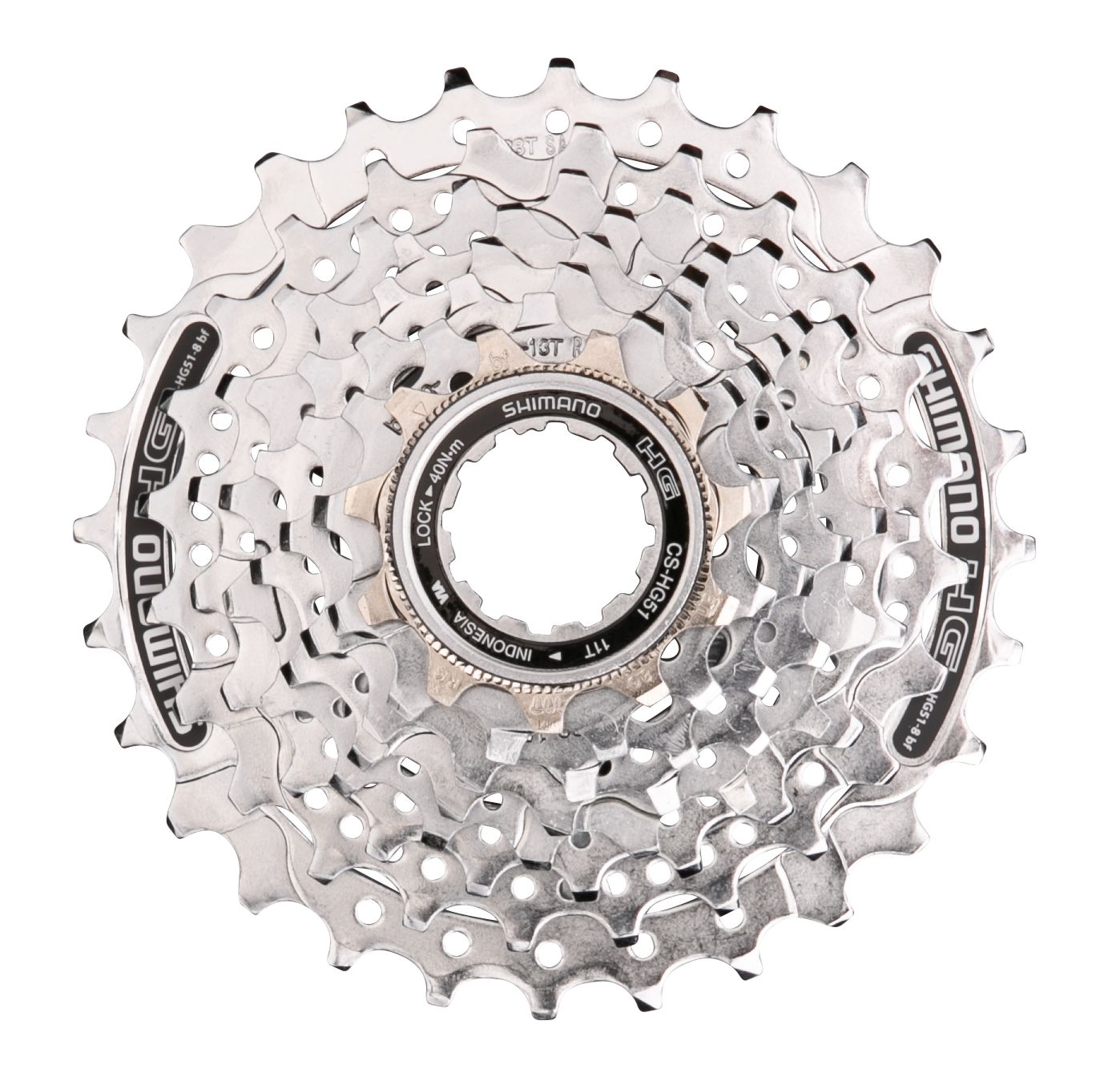 kazeta SH 8 HG 51,11-28,stříbrná SHIMANO