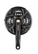 kliky FCM371 44/32/22 černé 175+kryt SHIMANO