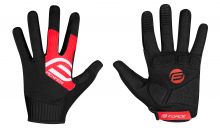 rukavice FORCE MTB POWER, černo-červené M
