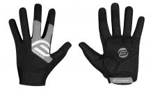 rukavice FORCE MTB POWER, černo-šedé XL