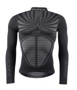 triko funkční F THUNDER dlouhý rukáv,černé XS-S FORCE