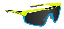 brýle FORCE APEX, fluo-černé, černé skla
