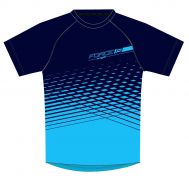 dres FORCE MTB ANGLE, modrý XS