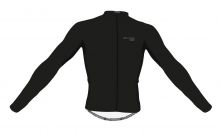 dres FORCE PURE dlouhý rukáv, černý L