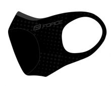 rouška FORCE, černá UNI