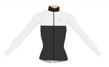 dres F POINTS dámský dl. rukáv, černo-bílý L FORCE