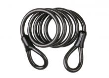 lanko FORCE k zámku kola, 150cm/12mm, černé