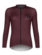 dres FORCE CHARM dámský dl. rukáv, bordó L
