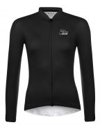 dres FORCE PURE dámský dlouhý rukáv, černý XS