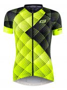 dres FORCE VISION dámský kr. rukáv, fluo XS