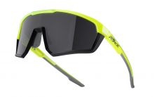brýle FORCE APEX, fluo-černé, černé skla