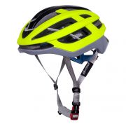 přilba FORCE LYNX, fluo-šedá, S-M