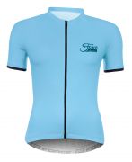 dres FORCE CHARM dámský kr. rukáv, sv. modrý XS