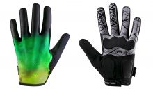 rukavice FORCE MTB CORE letní, fluo-zelené