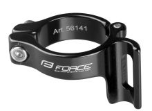 objímka přesmyku 31,8 mm Al, černá TK 91