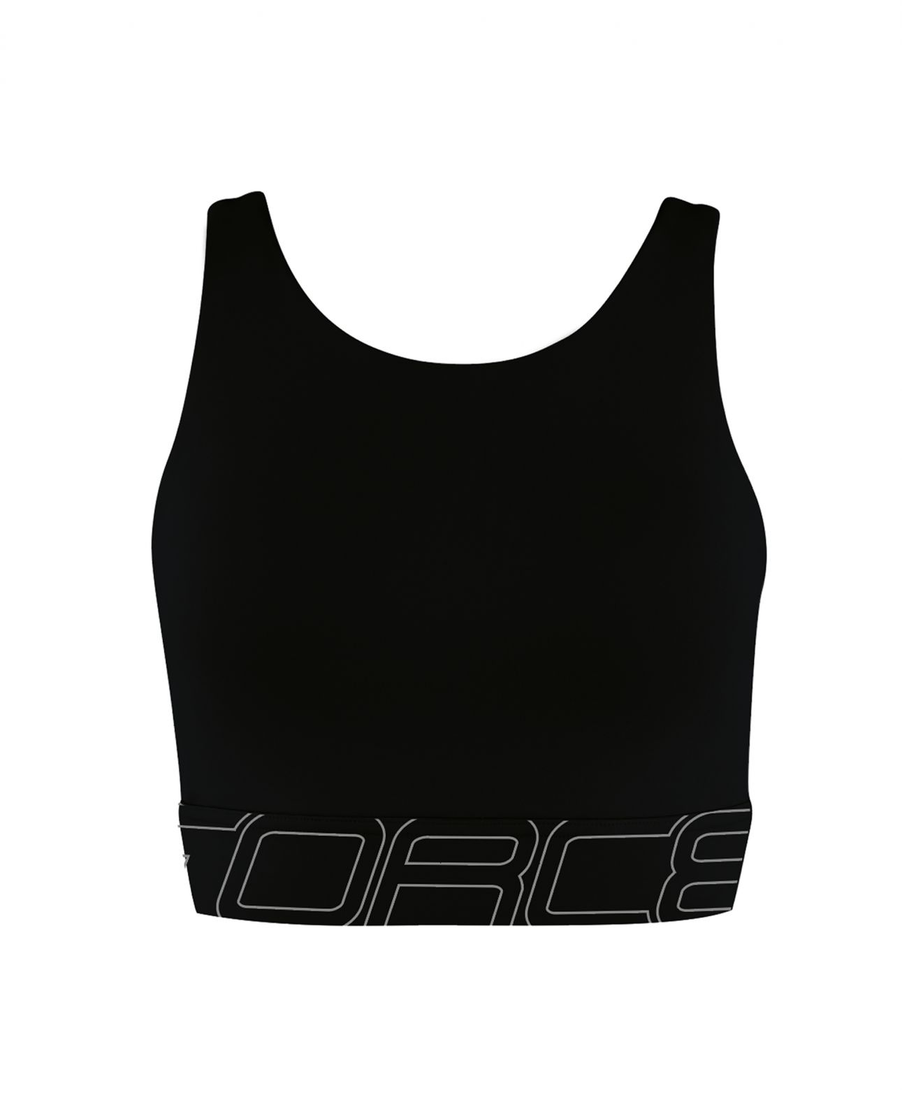 podprsenka sportovní FORCE GRACE, černá L