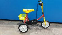 Klasická dětská kovová tříkolka Smile Plus od českého výrobce-SKLADEM  | ČERVENÁ, MODRÁ, ZELENÁ