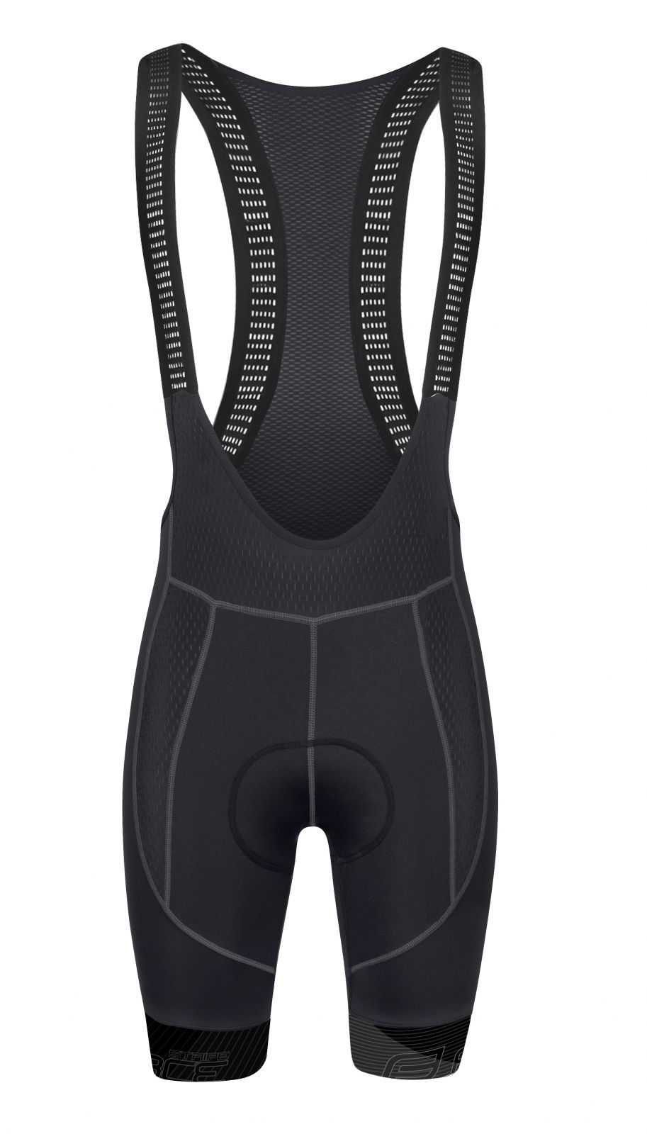 kraťasy F STRIPE se šráky a vl, černo-šedé M FORCE