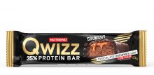 tyčinka QWIZZ 35% PROTEIN BAR, 60 g, čok. brownies NUTREND