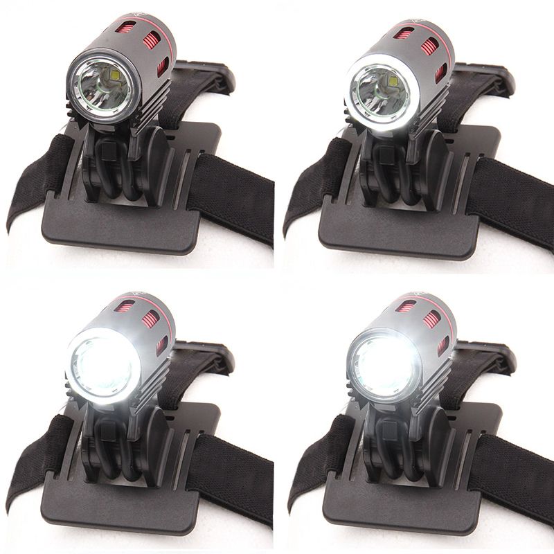 Světlo přední SET/ čelovka / světlo na přilbu CREE EXTREME