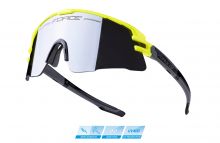 brýle FORCE AMBIENT, fluo-šedé, černá zrc. skla