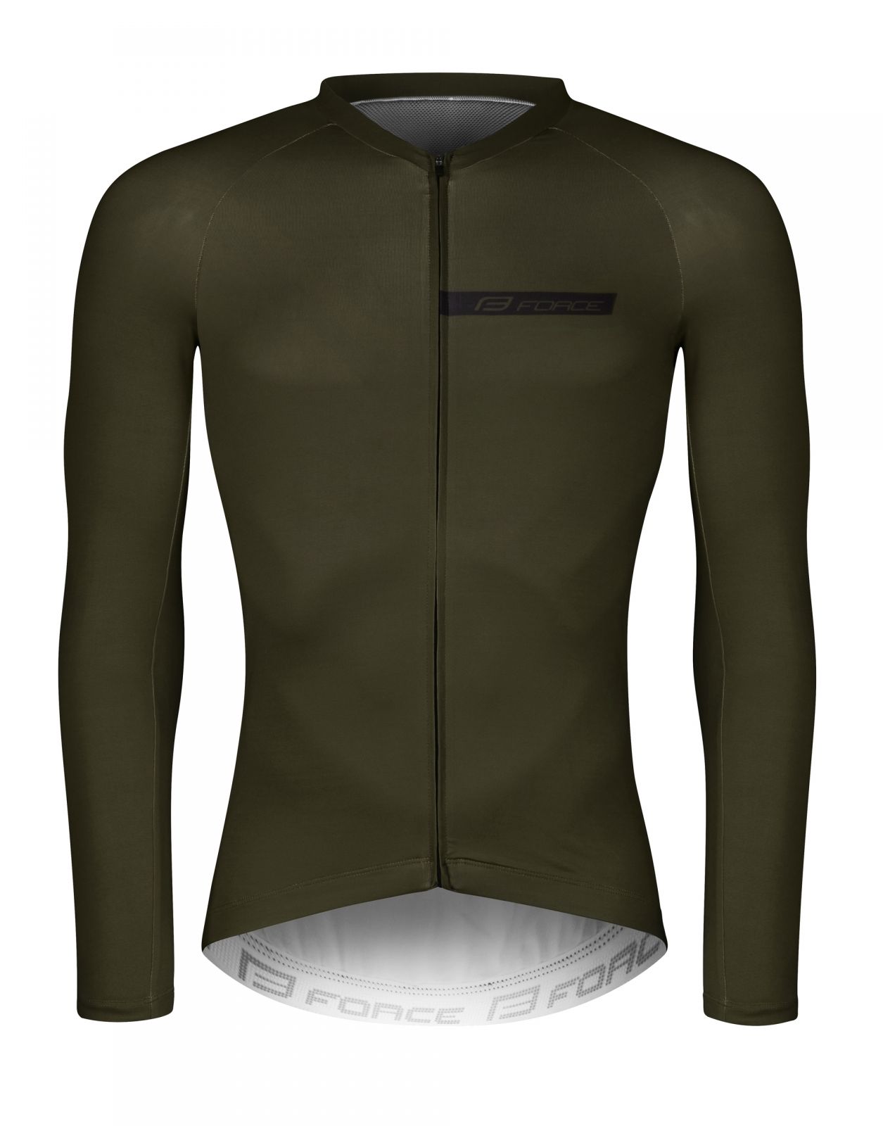 dres FORCE CHARM dlouhý rukáv, army 3XL