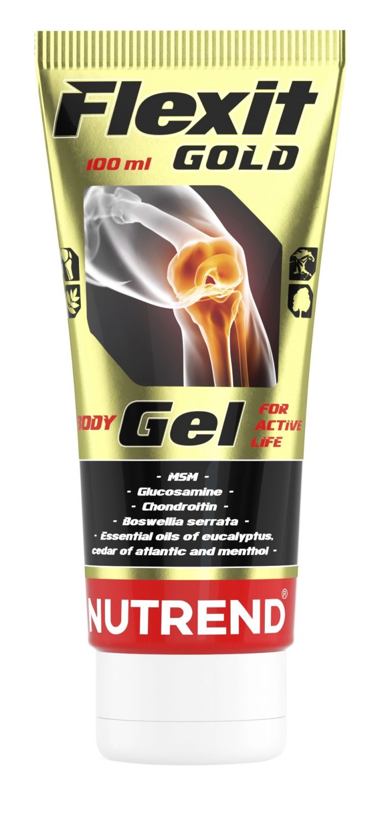 FLEXIT GOLD GEL, 100 ml (kosmetický přípravek) NUTREND