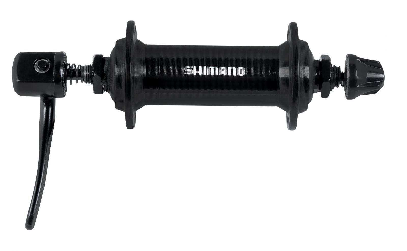 náboj přední HBTX500AAL černý 36 děr SHIMANO